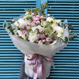 Букет "Лавандовый мусс"