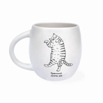 Чашка "Ленивый кот"