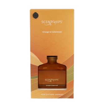 Дифузор ароматичний Scentchips Апельсин та кедр, масло 500мл