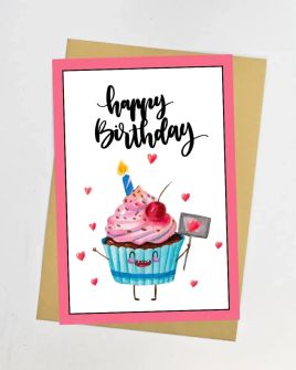 Листівка "Happy birthday"