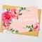 Листівка з конвертом Happy Birthday квіти
