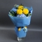 Yellow-blue bouquet - Photo 2