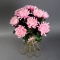 Букет рожевих хризантем - Фото 2
