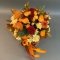Composition in a hat box with roses Orange Trendsetter - Photo 5