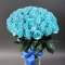 Bouquet of 35 Baby Blue roses - Photo 3