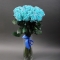 Bouquet of 27 Baby Blue roses - Photo 2