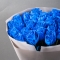 Bouquet of 25 blue roses  - Photo 3