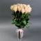 Букет із 25 кремових троянд Фрутетто - Фото 1
