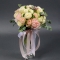 Букет невесты с пионовидной розой и гвоздикой - Фото 2