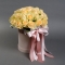 Троянди Піч Аваланч у капелюшній коробці - Фото 2