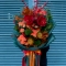 Men's bouquet with amaryllis - Photo 1