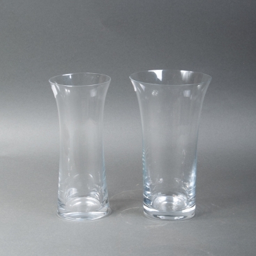 Glass vase 25 cm