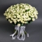 Bouquet of 41 Snow World spray roses - Photo 1