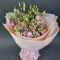 Bouquet of pink eustomas - Photo 4