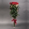 Букет із 19 червоних троянд Марічка - Фото 1