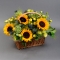 Basket of sunflowers Ukrainochka - Photo 7