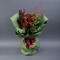 Bouquet of 3 Explorer roses and hypericum - Photo 1