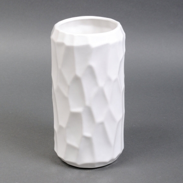Ceramic vase Yara white