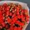Букет із 21 червоної троянди спрей Ванесса - Фото 4