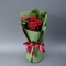 Bouquet of 3 red roses Explorer - Photo 1