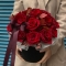 Троянда Фрідом в капелюшній коробці - Фото 1