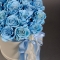 Композиція блакитних троянд - Фото 6