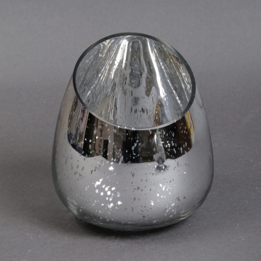 Подсвечник звездопад серебро