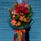 Men's bouquet with amaryllis - Photo 2