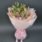 Bouquet of pink eustomas - Photo 1