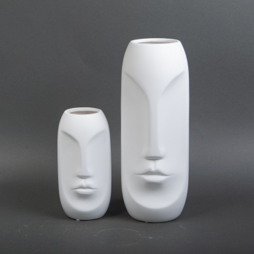 Vase Totem white 