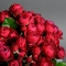 Композиція в коробці з трояндами Чері - Фото 4