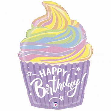 Куля Кекс пастель сяючий 69 см