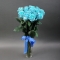 Bouquet of 11 Baby Blue roses - Photo 2