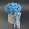 Композиція блакитних троянд - Фото 4