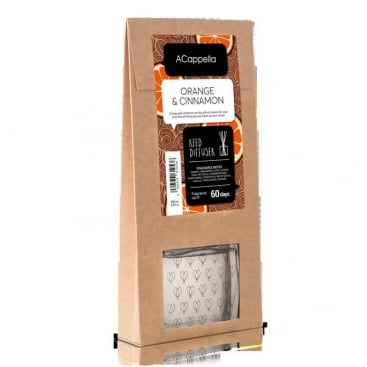 Диффузор с палочками Апельсин в корице