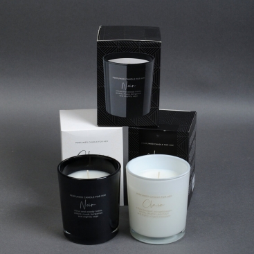 Scented candle in glass 220g