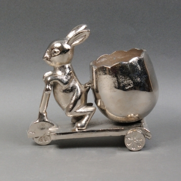 Figurine Bunny on a scooter