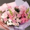 Bouquet of 7 Nayeli roses and chrysanthemums - Photo 2