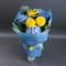 Yellow-blue bouquet - Photo 1