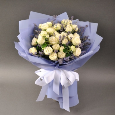 Bouquet Lavender Snowfall