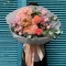 Букет Феерия с гортензиями и пионовидными розами - Фото 1