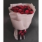 Букет 25  троянд Такаци Дарк Пинк - Фото 4
