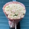 Bouquet of 51 Cotton Expression roses - Photo 1