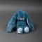 М'яка іграшка кролик Junior Kanina - Fjord Blue - Фото 2