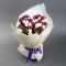 Букет тюльпанів мікс Чорничне Парфе - Фото 1