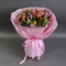 Букет півонієподібних тюльпанів мікс Фантазія - Фото 3