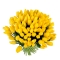Букет из  желтого тюльпана - Фото 3
