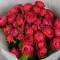 Букет з 9 піоноподібних троянд Черрі Трендсеттер - Фото 2