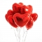 9  heart shaped balloons - Photo 2
