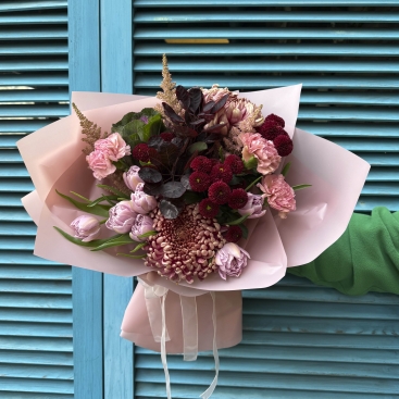 Букет Вечерний Бордо